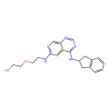 2-[2-[[4-(2,3-dihydro-1H-inden-2-ylamino)pyrido[4,5-e]pyrimidin-6-yl]amino]ethoxy]ethanol