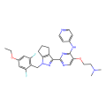 5-[2-(dimethylamino)ethoxy]-2-[1-[(4-ethoxy-2,6-difluorophenyl)methyl]-5,6-dihydro-4H-cyclopenta[c]pyrazol-3-yl]-N-pyridin-4-ylpyrimidin-4-amine