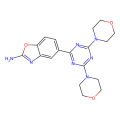 6-(4,6-Dimorpholino-1,3,5-triazin-2-yl)benzo[d]oxazol-2-amine