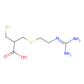 2-[2-(diaminomethylideneamino)ethylsulfanylmethyl]-3-sulfanylpropanoic acid