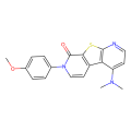 13-(dimethylamino)-5-(4-methoxyphenyl)-8-thia-5,10-diazatricyclo[7.4.0.0^{2,7}]trideca-1(13),2(7),3,9,11-pentaen-6-one