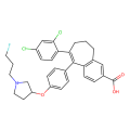 6-(2,4-dichlorophenyl)-5-[4-[1-(3-fluoropropyl)pyrrolidin-3-yl]oxyphenyl]-8,9-dihydro-7H-benzo[7]annulene-2-carboxylic acid