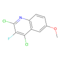 2,4-dichloro-3-fluoro-6-methoxy-quinoline