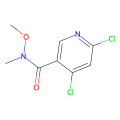 4,6-dichloro-N-methoxy-N-methyl-pyridine-3-carboxamide