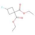 1,1-diethyl 3-fluorocyclobutane-1,1-dicarboxylate