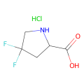 4,4-difluoropyrrolidine-2-carboxylic acid hydrochloride