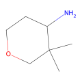 3,3-dimethyltetrahydropyran-4-amine