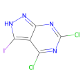4,6-dichloro-3-iodo-1H-pyrazolo[3,4-d]pyrimidine