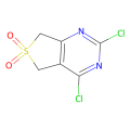 2,4-dichloro-5H,7H-6λ⁶-thieno[3,4-d]pyrimidine-6,6-dione