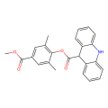 (4-methoxycarbonyl-2,6-dimethyl-phenyl) 9,10-dihydroacridine-9-carboxylate