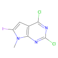 2,4-dichloro-6-iodo-7-methyl-7H-pyrrolo[2,3-d]pyrimidine