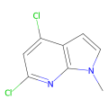 4,6-dichloro-1-methyl-1H-pyrrolo[2,3-b]pyridine