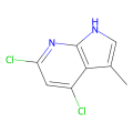 4,6-dichloro-3-methyl-1H-pyrrolo[2,3-b]pyridine