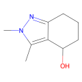 2,3-dimethyl-4,5,6,7-tetrahydroindazol-4-ol