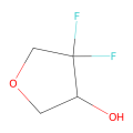 4,4-difluorotetrahydrofuran-3-ol