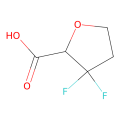 3,3-difluorooxolane-2-carboxylic acid