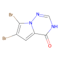 6,7-dibromo-3H,4H-pyrrolo[2,1-f][1,2,4]triazin-4-one