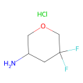 5,5-difluorotetrahydropyran-3-amine;hydrochloride