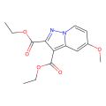 diethyl 5-methoxypyrazolo[1,5-a]pyridine-2,3-dicarboxylate