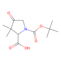 (2S)-1-[(tert-butoxy)carbonyl]-3,3-dimethyl-4-oxopyrrolidine-2-carboxylic acid