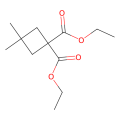 1,1-diethyl 3,3-dimethylcyclobutane-1,1-dicarboxylate