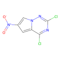 2,4-dichloro-6-nitro-pyrrolo[2,1-f][1,2,4]triazine