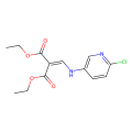 diethyl 2-[[(6-chloro-3-pyridyl)amino]methylene]propanedioate