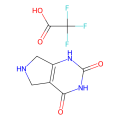 6,7-dihydro-5H-pyrrolo[3,4-d]pyrimidine-2,4-diol;2,2,2-trifluoroacetic acid