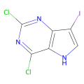 2, 4-二氯-7-碘-5H-吡咯并[3, 2-d]嘧啶