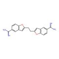 1,2-Di(5-amidino-2-benzofuranyl)ethane