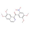 (6,7-Dimethoxy-1-isoquinolinyl)(4,5-dimethoxy-2-nitrophenyl)methanone