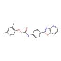 2-(2,4-dimethylphenoxy)-N-(4-[1,3]oxazolo[4,5-b]pyridin-2-ylphenyl)acetamide