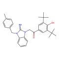 1-(3,5-Di-tert-butyl-4-hydroxyphenyl)-2-(2-imino-3-(4-methylbenzyl)-2,3-dihydro-1H-benzo[d]imidazol-1-yl)ethanone