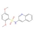 2,5-dimethoxy-N-quinolin-3-ylbenzenesulfonamide
