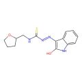 3-[(2-oxo-2,3-dihydro-1H-indol-3-ylidene)amino]-1-(oxolan-2-ylmethyl)thiourea
