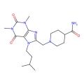 1-{[1,3-dimethyl-7-(3-methylbutyl)-2,6-dioxo-2,3,6,7-tetrahydro-1H-purin-8-yl]methyl}piperidine-4-carboxamide