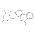 4-[(2,6-Dimethylmorpholin-4-yl)methyl]-3-hydroxybenzo[c]chromen-6-one