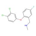 1-(2-(3,4-dichlorophenoxy)-5-fluorophenyl)-N-methylmethanamine