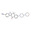 6,6-Dimethyl-8-(4-morpholinopiperidin-1-yl)-11-oxo-6,11-dihydro-5H-benzo[b]carbazole-3-carbonitrile