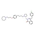 1(2H)-Phthalazinone, 4-((4-chlorophenyl)methyl)-2-(((2R)-1-(4-(4-(3-(hexahydro-1H-azepin-1-yl)propoxy)phenyl)butyl)-2-pyrrolidinyl)methyl)-