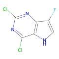 2,4-dichloro-7-fluoro-5H-pyrrolo[3,2-d]pyrimidine