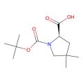 (2R)-1-[(tert-butoxy)carbonyl]-4,4-dimethylpyrrolidine-2-carboxylic acid
