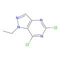 5,7-dichloro-1-ethyl-1H-pyrazolo[4,3-d]pyrimidine