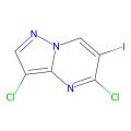 3,5-dichloro-6-iodo-pyrazolo[1,5-a]pyrimidine