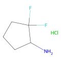 2,2-difluorocyclopentan-1-amine hydrochloride