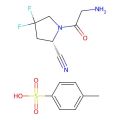 (2S)-1-(2-aminoacetyl)-4,4-difluoro-pyrrolidine-2-carbonitrile;4-methylbenzenesulfonic acid