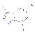 6,8-dibromo-3-fluoro-imidazo[1,2-a]pyrazine