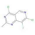 4,7-dichloro-8-fluoro-2-methyl-pyrido[4,3-d]pyrimidine