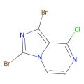 1,3-dibromo-8-chloroimidazo[1,5-a]pyrazine