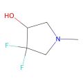 4,4-difluoro-1-methylpyrrolidin-3-ol